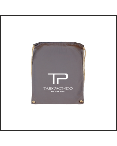 Stoffbeutel "Taekwondo Pfinztal" Logo, grau
