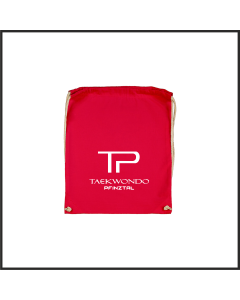 Stoffbeutel "Taekwondo Pfinztal" Logo, rot