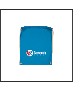 Stoffbeutel "Taekwondo Pfinztal" Männchen, blau